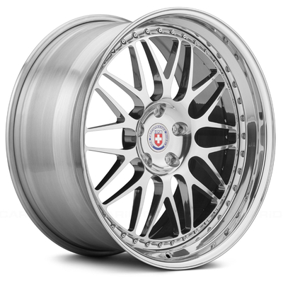 Deep Dish HRE Dövme Tekerlekler 3 Parça Konfigürasyon 6061-T6