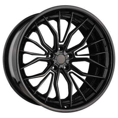 Staggered Spokes Ferrari Dövme Tekerlekler Derin Çanak 16-26 İnç