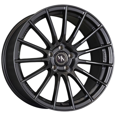 PCD 112mm Forge Auto Wheels 6061-T6 Alüminyum Alaşımlı Mat Siyah Jantlar