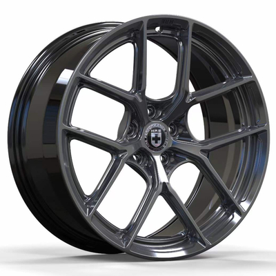 Audi A5 için Hiper Siyah HRE P101SC Monoblok Jantlar