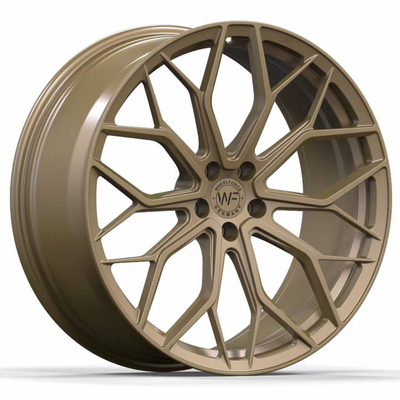 BMW Audi Mercedes Benz için 21'' Bronz Wheelforce SL.1-FF Monoblok Tekerlekler
