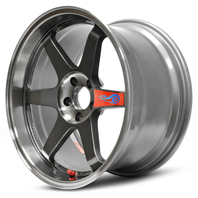 Rays Volk Racing Dövme Tekerlekler TE37V S Preslenmiş Grafit Derin Çanak