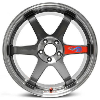 Rays Volk Racing Dövme Tekerlekler TE37V S Preslenmiş Grafit Derin Çanak