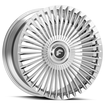 Rolls Royce Cullinan için Brüt Siyah Krom Gümüş Trimestre Forgiato Dövme Tekerlekler
