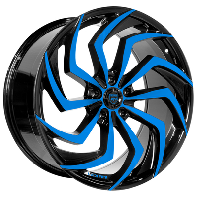 JWL TUV VIA Lexani Shadow Wheels 26 Inch Staggered Wheels Monoblok