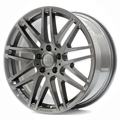 Ofset 80mm Mercedes Benz Dövme Jant Monoblok F Sıvı Titanyum