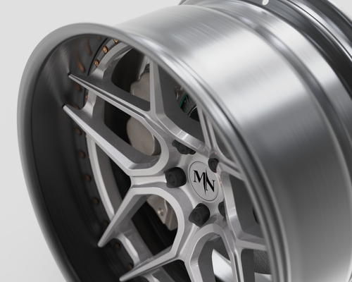 Deep Dish 3 PC Audi S5 JC Dövme Tekerlekler R-FX101 Deep Dish Hafif