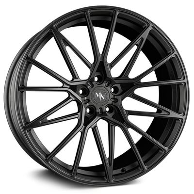 AGL58 Matt Black Porsche Dövme Tekerlekler Sentetikli Teller