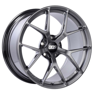 Diamond Silver BBS Fi-R Dövme Alüminyum Jantlar 6061-T6 Hafif
