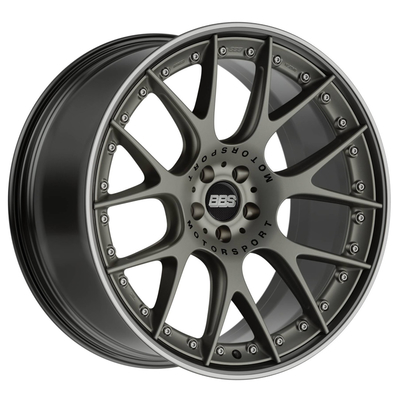 BBS CH-R II Saten Platin BBS Dövme Tekerlekler Motor Sporları Lazer Gravür