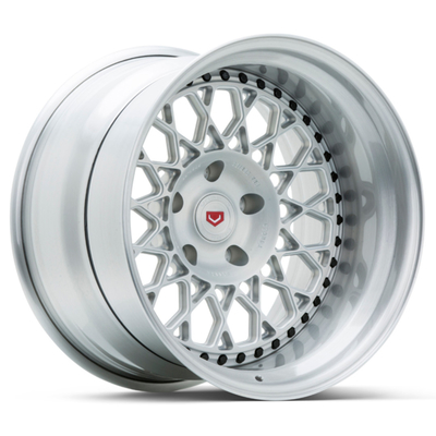 Çok Spoke Vossen ERA-1 BMW E46 M3 için 3 Parça Mat Gümüş Jantlar