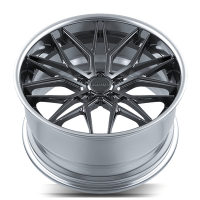 Y Twist Spokes 2 Parça İçbükey Tekerlekler Uf/2-103 Alaşımlı Jant 6061-T6