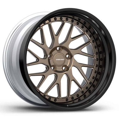 VIA Staggered Spoke Üç Parçalı Dövme Tekerlek VARIANT TKB-3P