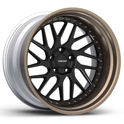 VIA Staggered Spoke Üç Parçalı Dövme Tekerlek VARIANT TKB-3P