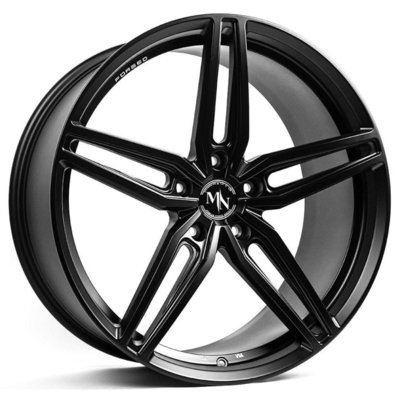 BMW M3 M4 F8x 20x9.5 20x11 için VR Dövme D10 Mat Siyah Tekerlek