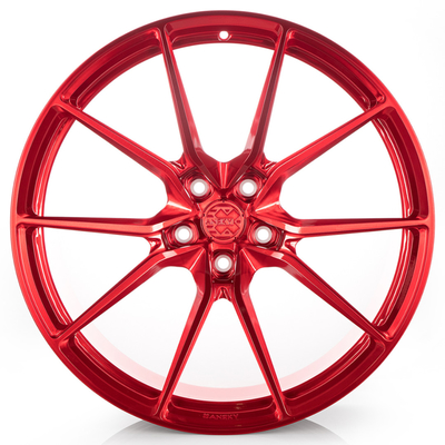 Anrky AN12 Kırmızı Ferrari F8 Dövme Tekerlekler Havacılık Sınıfı