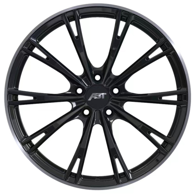 ABT Sportsline Gr-F Parlak Siyah Audi Dövme Jantlar 6061-T6 Alüminyum Alaşımlı