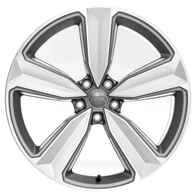 Audi RS5 F5 RS4 B9 Facelift 5 Arm Peak için Yaz Audi Dövme Jantlar