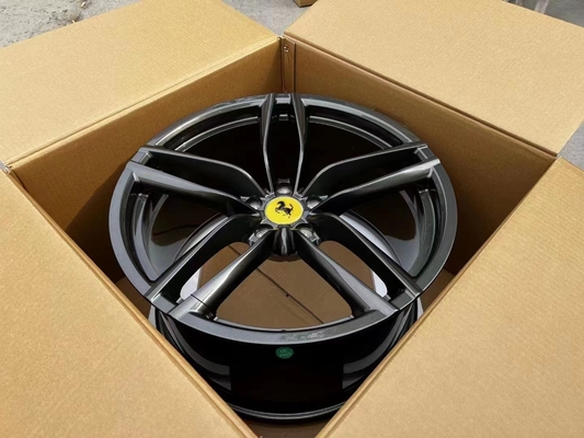 Ferrari 488 GTB Diamond Cut için OEM Tasarım Ferrari Dövme Tekerlekler