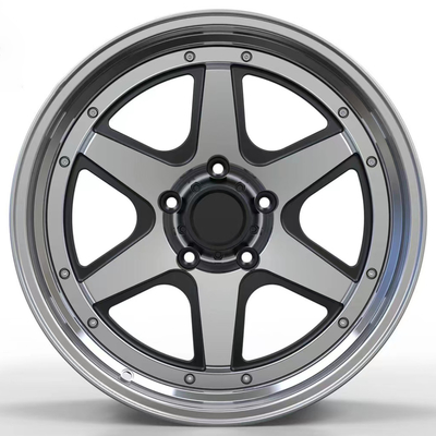 Deep Dish 2 Parça Dövme Jant 6061-T6 Alüminyum Alaşımlı