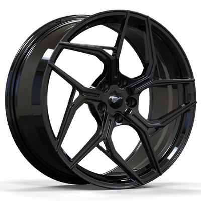 Ford Mustang Parlak Siyah Forge Oto Jantları 20 21 22 İnç 5x114.3