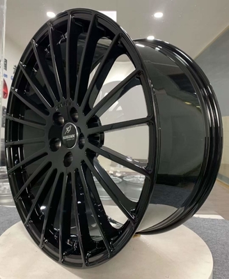 HAMANN YILDÖNÜMÜ EVO 2 X5M F85 20 21 22 İnç BMW Dövme Jantlar Parlak Siyah
