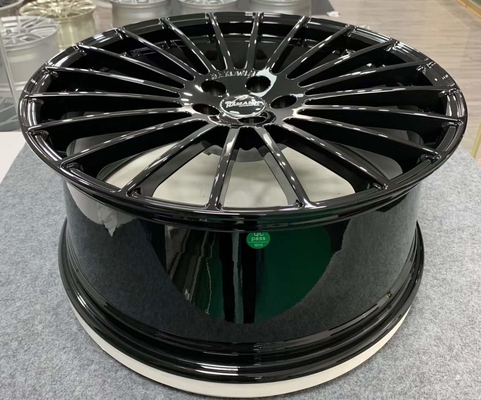 HAMANN YILDÖNÜMÜ EVO 2 X5M F85 20 21 22 İnç BMW Dövme Jantlar Parlak Siyah