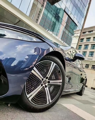 5 Kollu EQE V295 Siyah Yüksek Parlak Mercedes Benz Dövme Jantlar 20 İnç