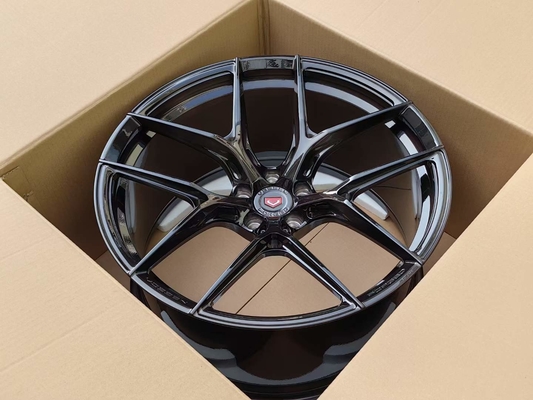 Vossen S21-01 Dövme Jantlar Fırçalanmış Siyah Yüz