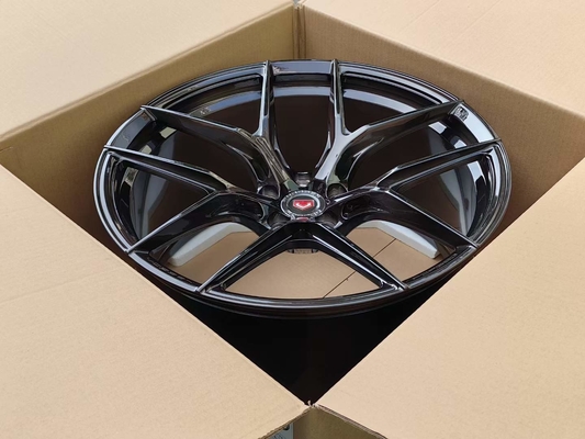 Vossen S21-01 Dövme Jantlar Fırçalanmış Siyah Yüz