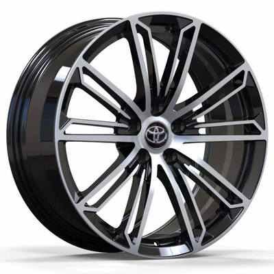 Toyota 19'' OEM Tasarım Dövme Oto Jantları İşlenmiş Yüz