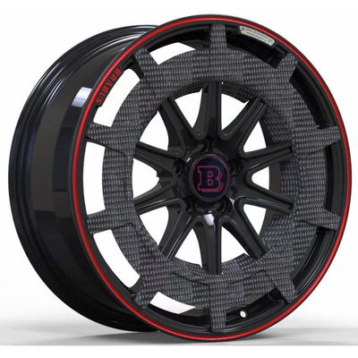 Mercedes Benz AMG S63 için Karbon Fiber Brabus Dövme Jantlar