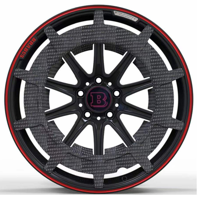 Mercedes Benz AMG S63 için Karbon Fiber Brabus Dövme Jantlar