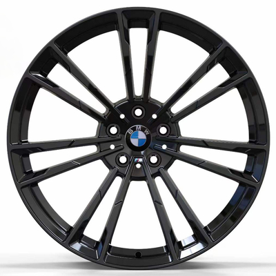 BMW 5 Serisi İçin 20'' Parlak Siyah Dövme Jantlar