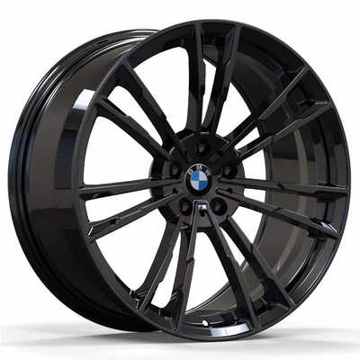BMW 5 Serisi İçin 20'' Parlak Siyah Dövme Jantlar
