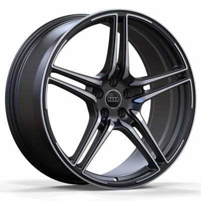 Audi A6 için 21'' ABT FR20 Mystic Siyah Alaşım Jant Seti