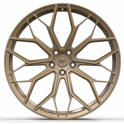 BMW Audi Mercedes Benz için 21'' Bronz Wheelforce SL.1-FF Monoblok Tekerlekler