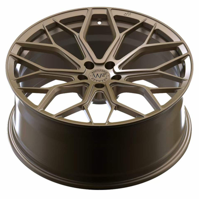 BMW Audi Mercedes Benz için 21'' Bronz Wheelforce SL.1-FF Monoblok Tekerlekler