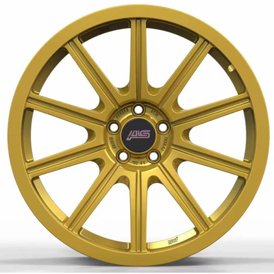 Subaru BRZ için 18'' Altın Monoblok Dövme Jantlar