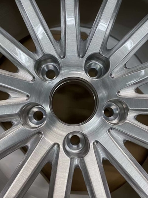 BMW E93 M3 için Fırçalanmış Gümüş Vossen VFS-2 Dövme Jantlar