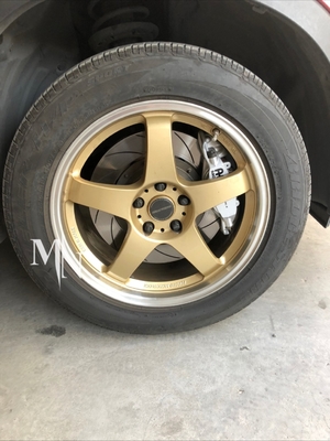 Mazda RX7 RX8 Miata için MAZDASPEED MS-01S Monoblok Dövme Jantlar