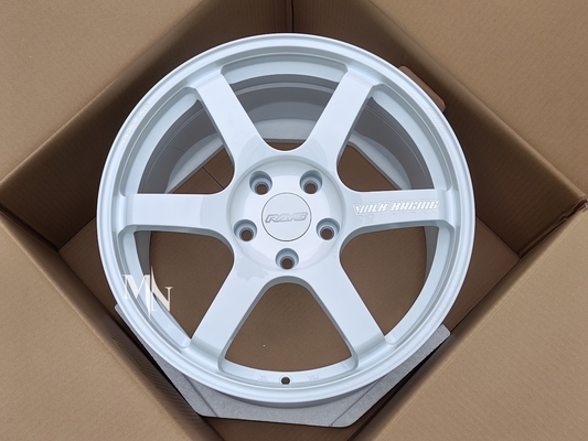 Volk Racing TE37 SAGA S-Plus Dash Beyaz 18X9.5 +38 +45 5x114.3 5X120