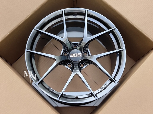 Diamond Silver BBS Fi-R Dövme Alüminyum Jantlar 6061-T6 Hafif
