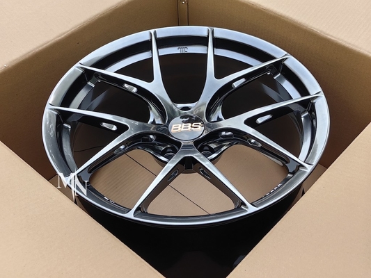 Diamond Silver BBS Fi-R Dövme Alüminyum Jantlar 6061-T6 Hafif