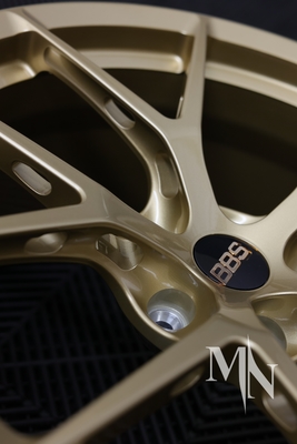 BBS FI R Özel Kalıp Altın Tekerlekler Audi R8 için Disponible