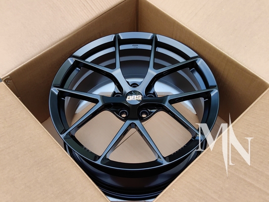 BBS FI R BMW M2 M3 için özel dövme siyah tekerlekler