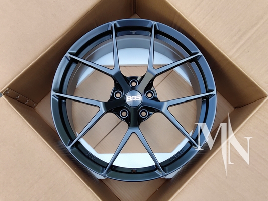 BBS FI R BMW M2 M3 için özel dövme siyah tekerlekler