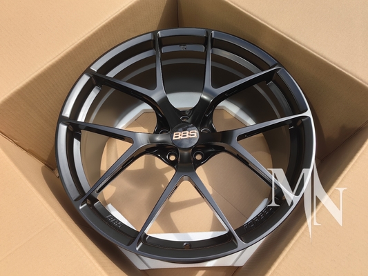 BBS FI R BMW M2 M3 için özel dövme siyah tekerlekler