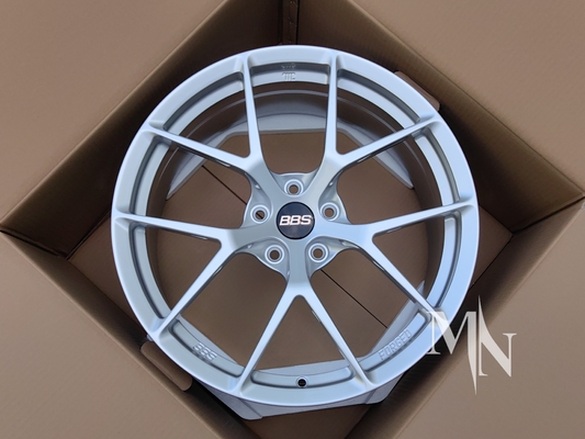 BBS FI R Tekerlekleri 20 21 inç 5x112 Gümüş Audi R8 için Özel Kalıp