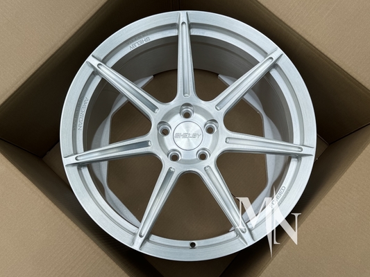 Shelby GT500 F150 fırçalı gümüş özel dövme tekerlekler yüksek performanslı halkalar